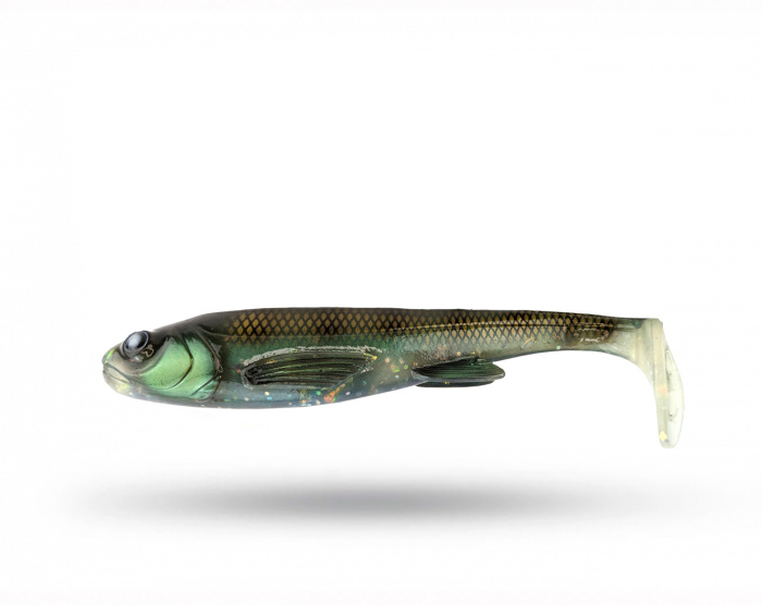 Ubait U-Shad 22 cm - Sparkle Zander i gruppen Fiskedrag / Gäddjiggar hos Örebro Fiske & Outdoor AB (U-Shad 22 cm - Sparkle Z)